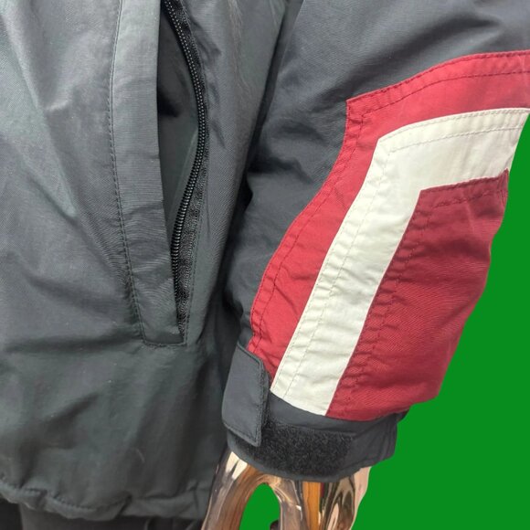 VTG Chase Authentics" Dale Earnhardt Jr. #8 Budweiser Hooded Parka - Picture 6 of 8